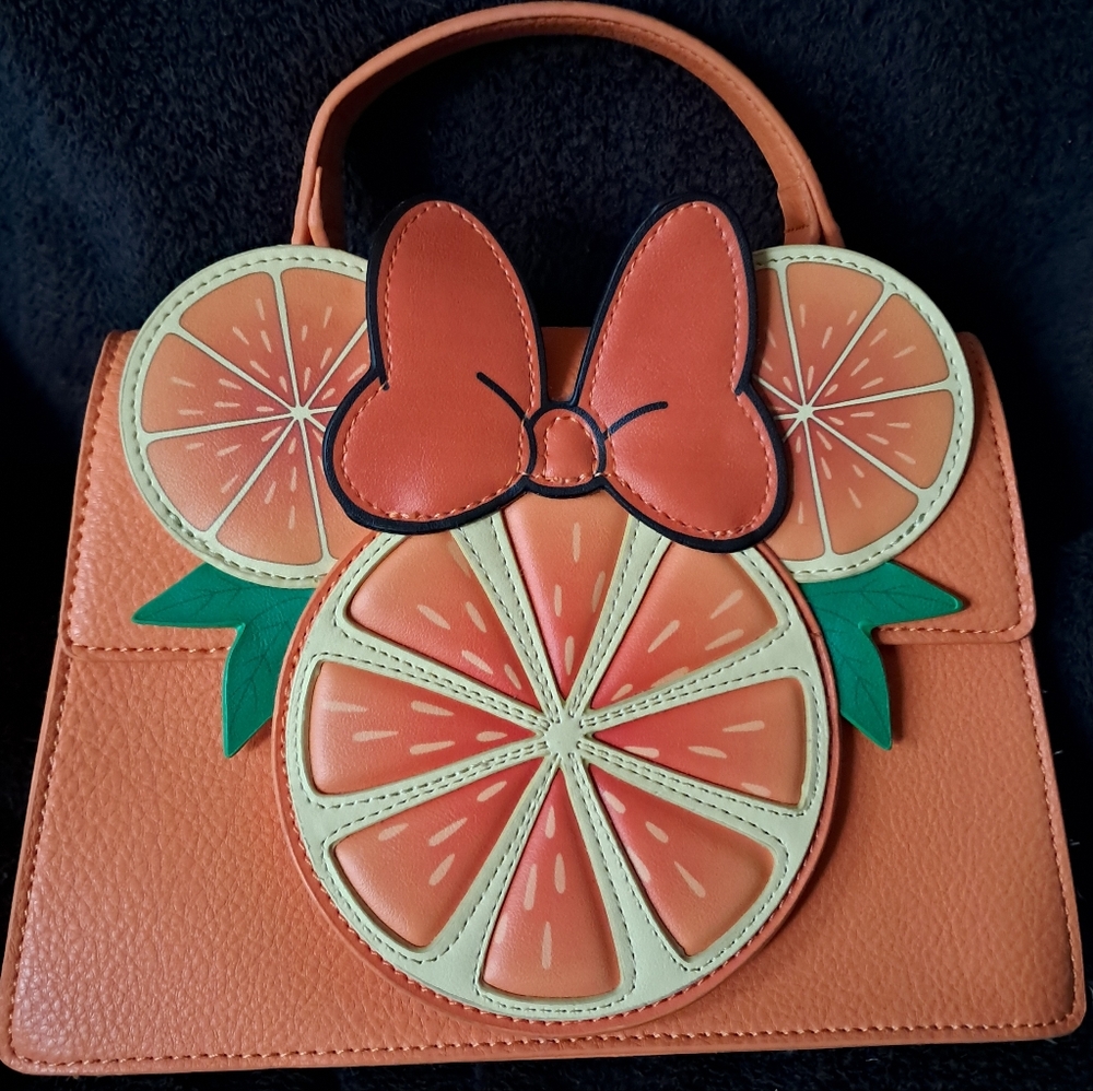Minnie Orange Our Universe Crossbody